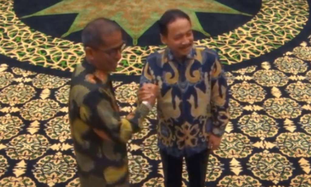Suhartoyo terpilih menjadi Ketua Mahkamah Konstitusi (MK) menggantikan Anwar Usman. (Foto: PMJ News/YouTube Mahkamah Konstitusi)