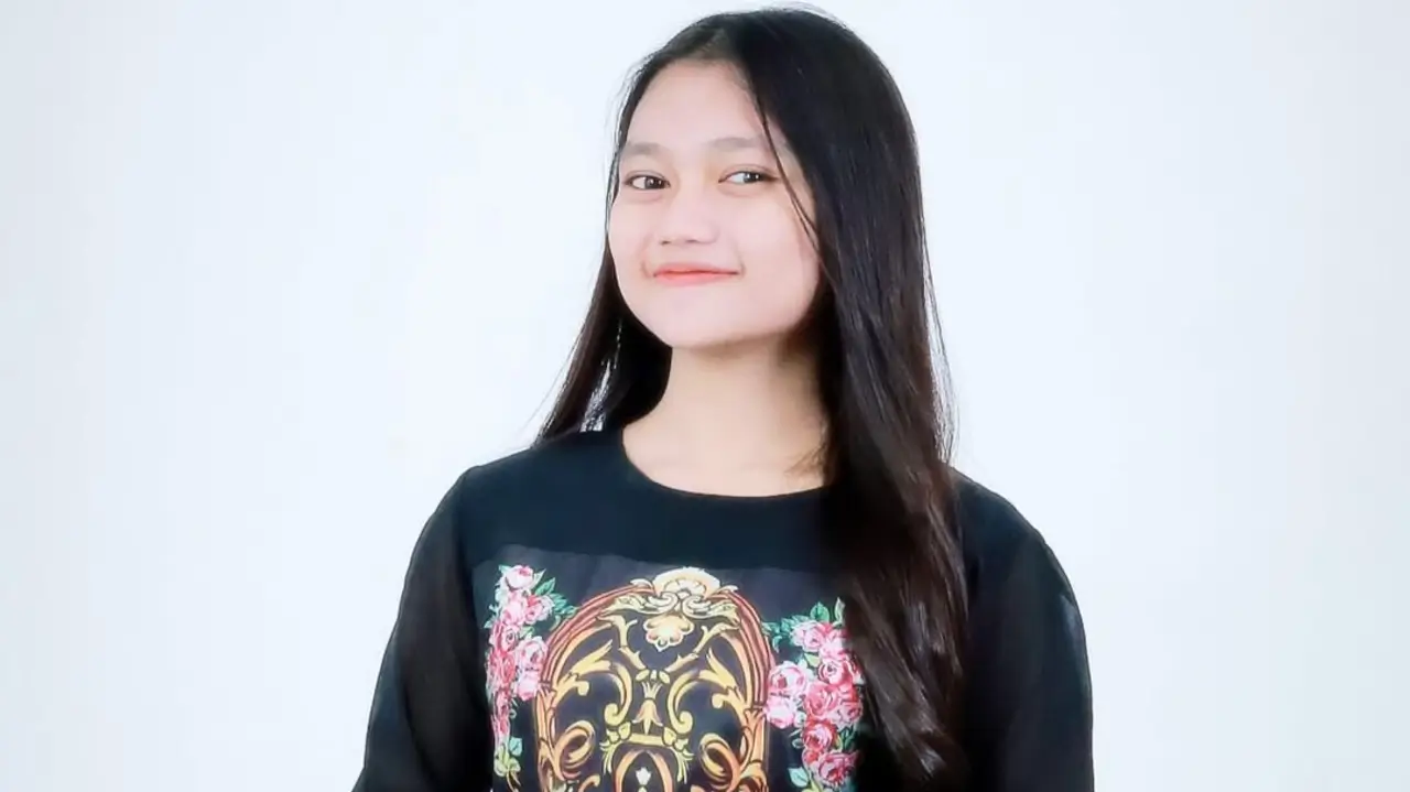 Nhiken Anjhany, pelajar Sidrap yang ikut audisi DA8 Indosiar 2026. Foto dok Nhiken Anjhany/IG