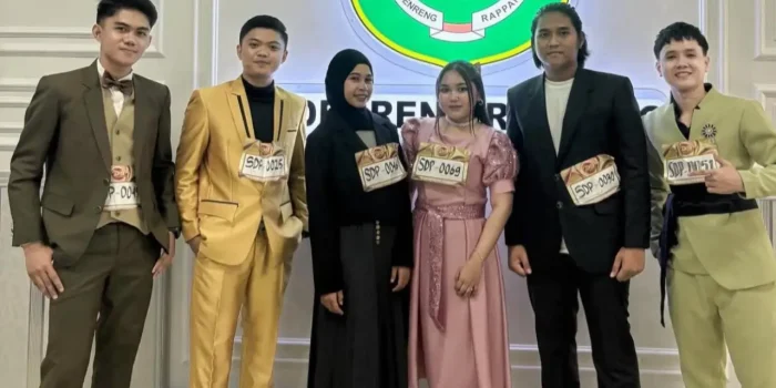 Peserta audisi offline Dangdut Academy 8 di Sidrap yang disebut lolos. Foto dok Unchu 737/FB