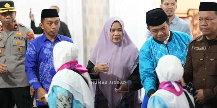 Sebanyak 387 jemaah calon haji asal Kabupaten Sidrap. Foto dok Humas SIdrap