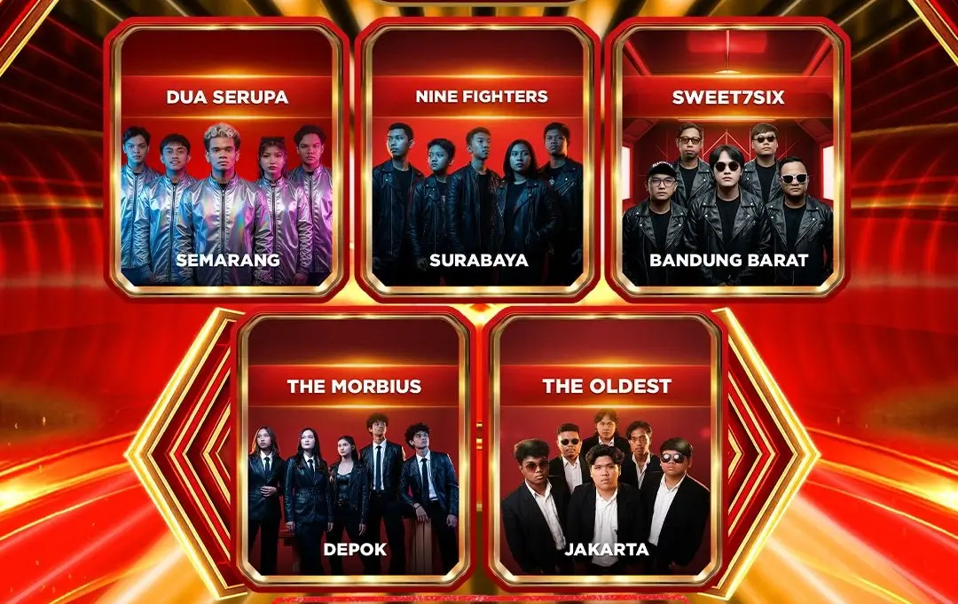 Jadwal Band Academy Indosiar Grup 3 Top 5 malam ini, Kamis 30 April 2026