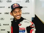 Veda Ega Pratama di Le Mans Prancis